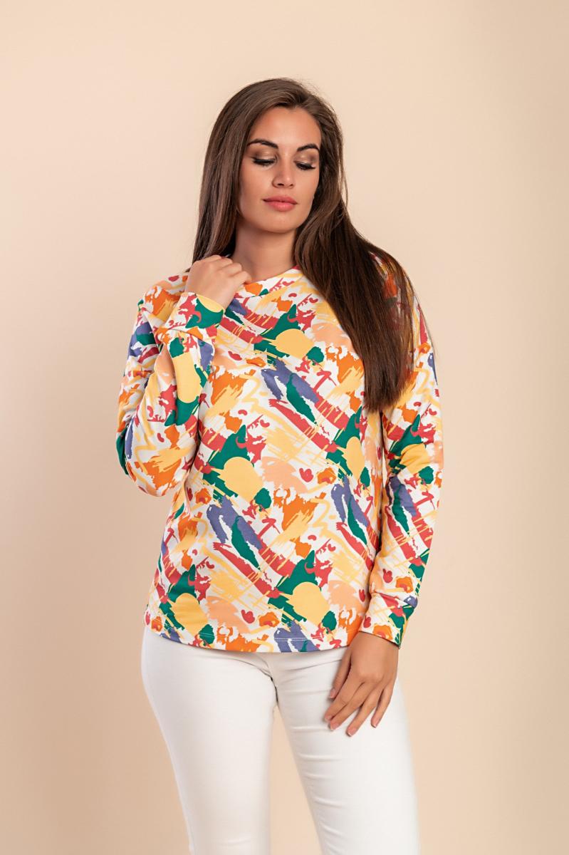 Baumwoll-T-Shirt mit Print