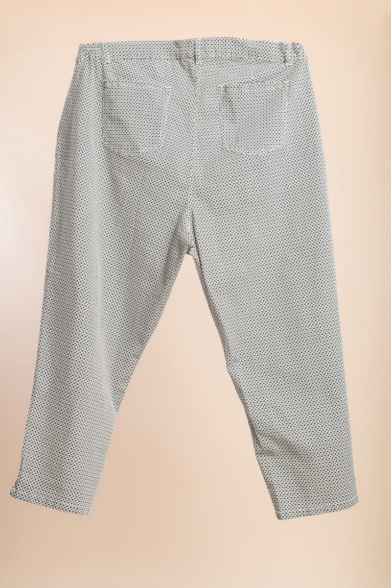 Pantaloni in cotone taglie forti con stampa