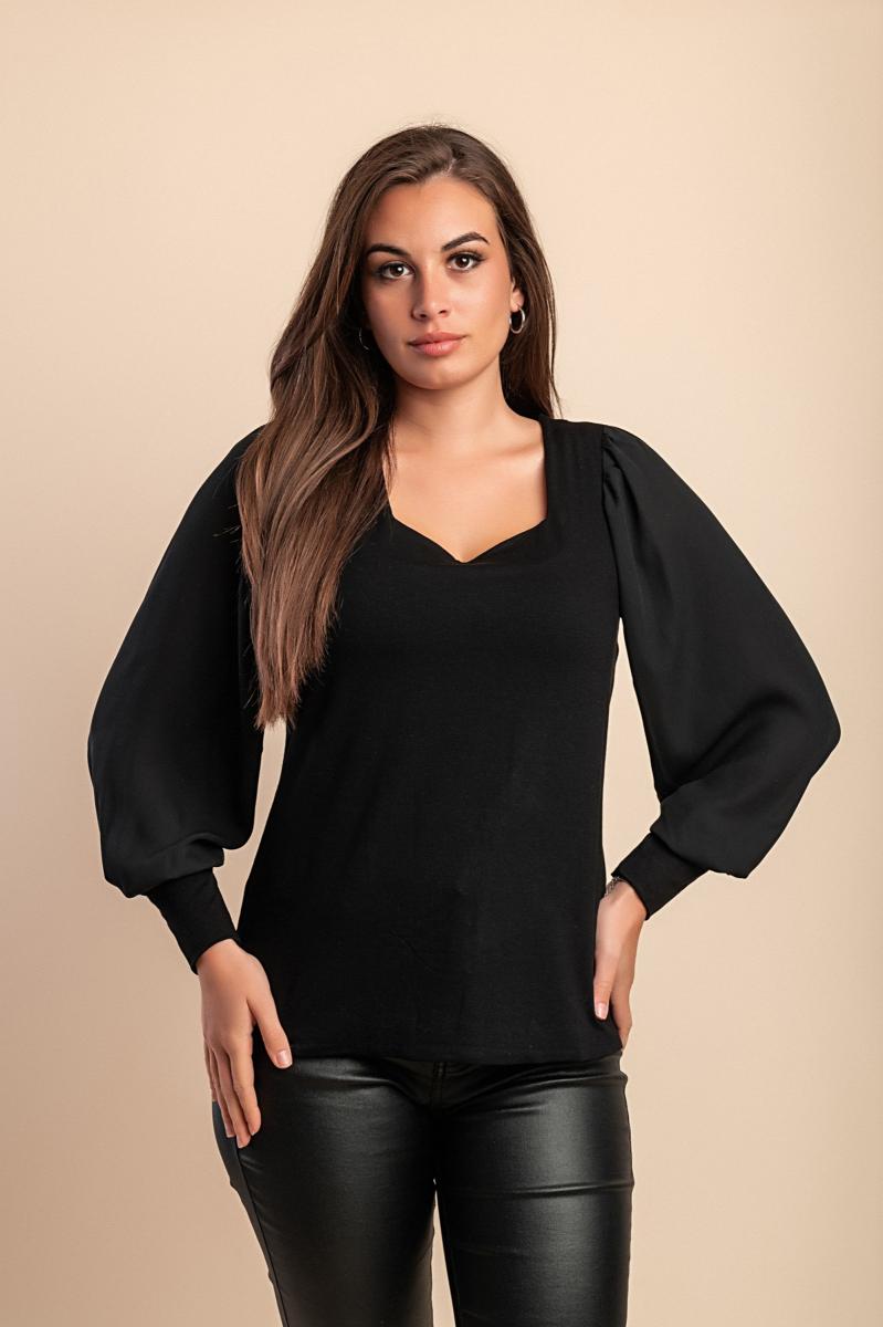 Loose Sleeve Blouse