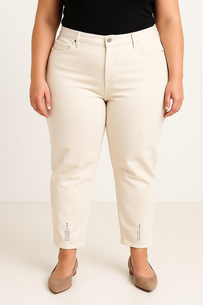 Plus size cotton pants