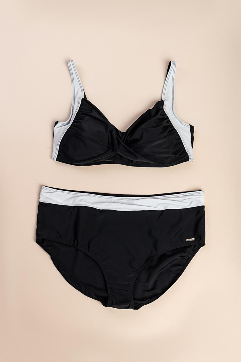 Dwuczęściowy strój kąpielowy plus size