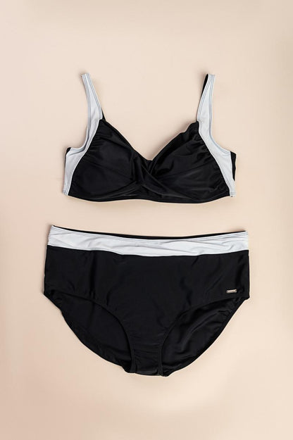 Dwuczęściowy strój kąpielowy plus size
