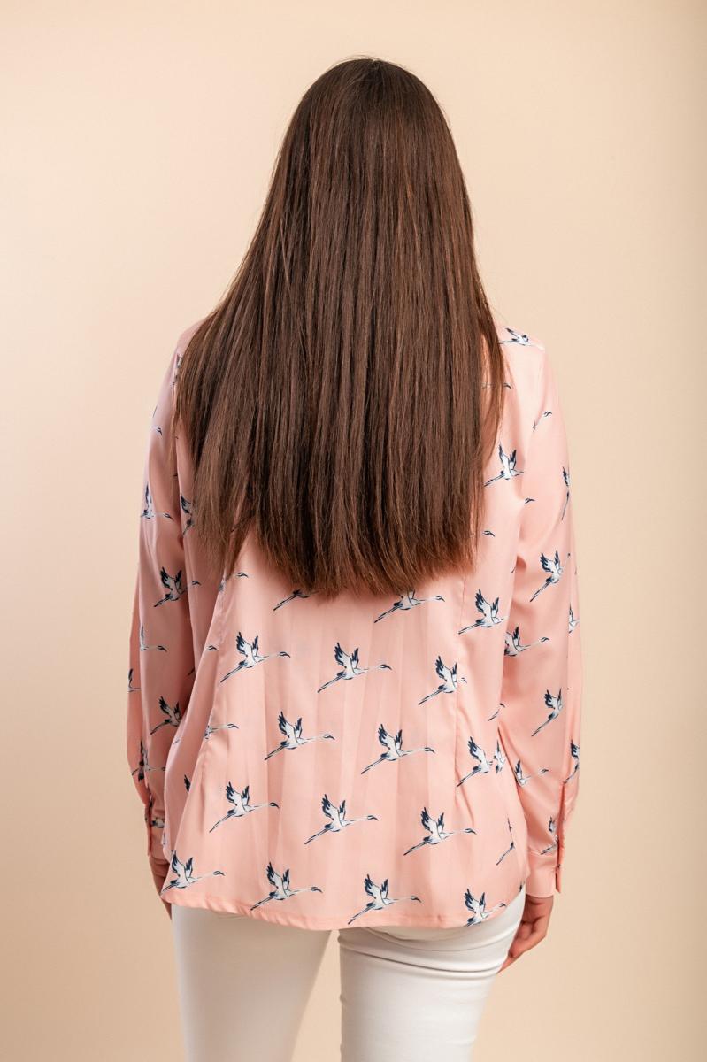 Shirt in großen Größen mit Print