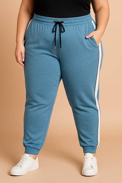 Plus size sports pants