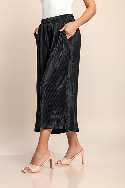 Elegante Plissee-Hose