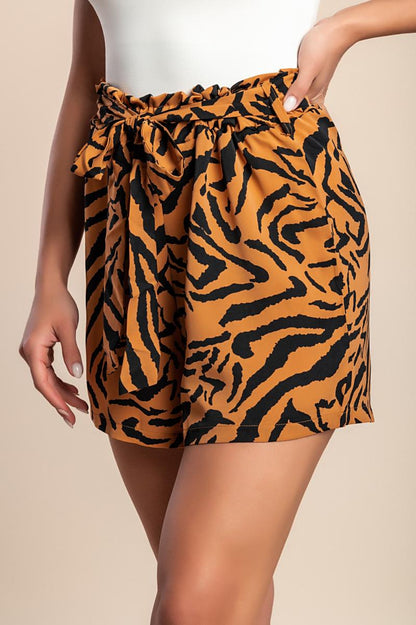 Shorts estampados