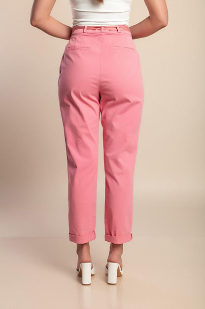 Plus size cotton pants