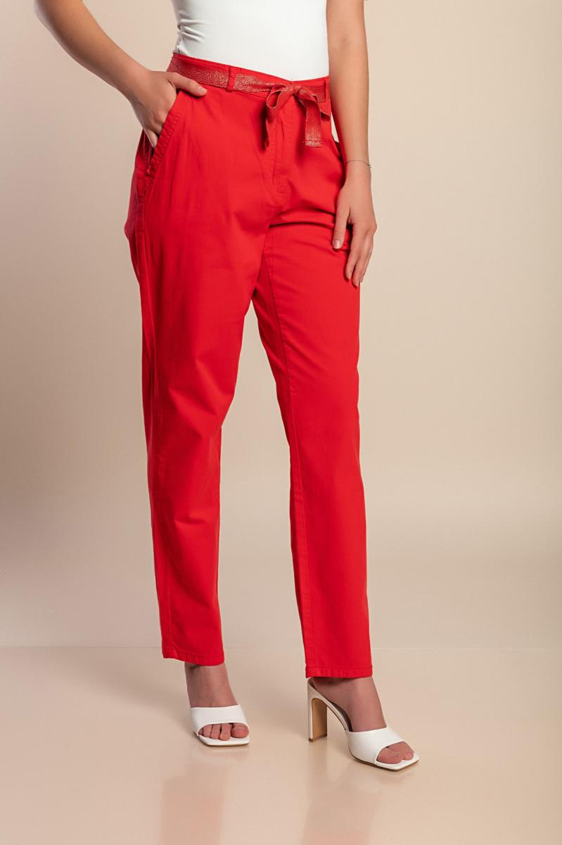 Plus size cotton pants