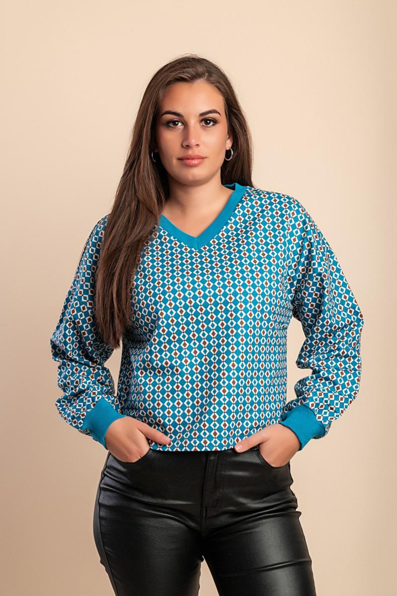 Printed blouse
