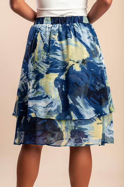 Printed skirt
