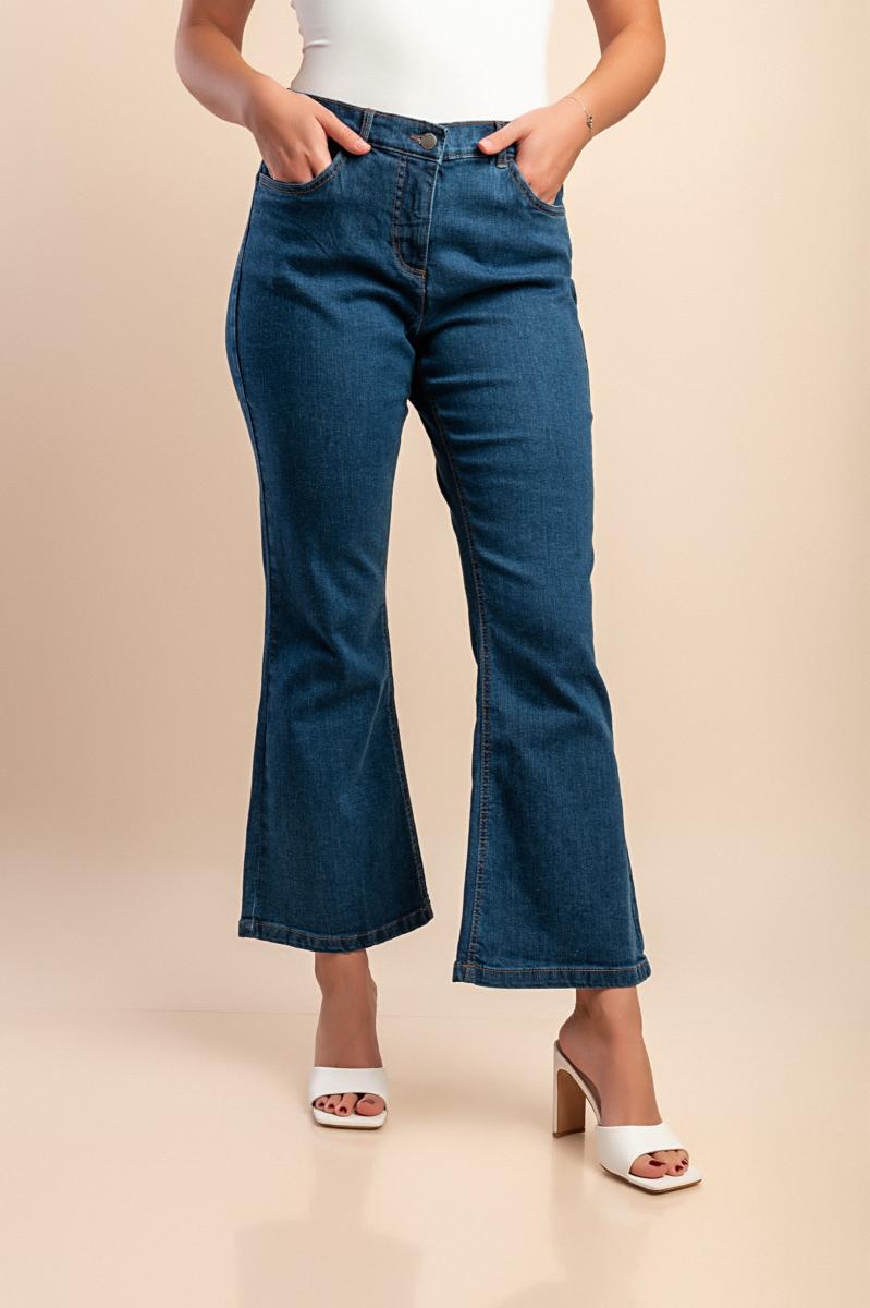 Plus size 7/8 jeans