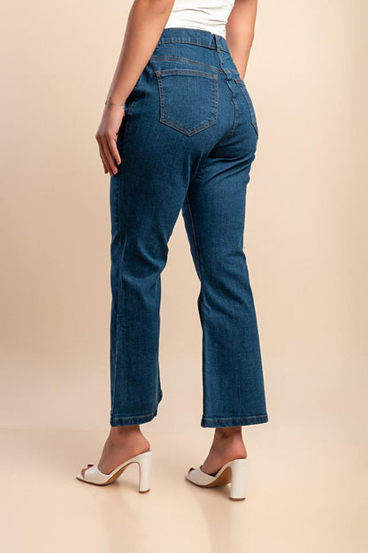 Plus size 7/8 jeans