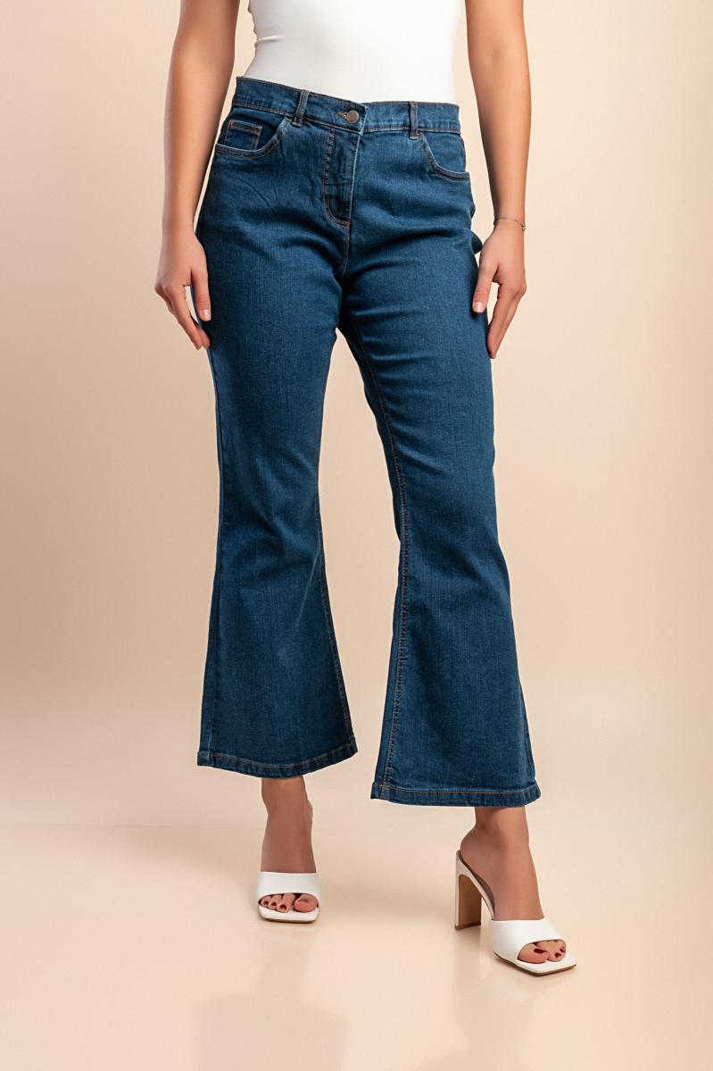 Plus size 7/8 jeans