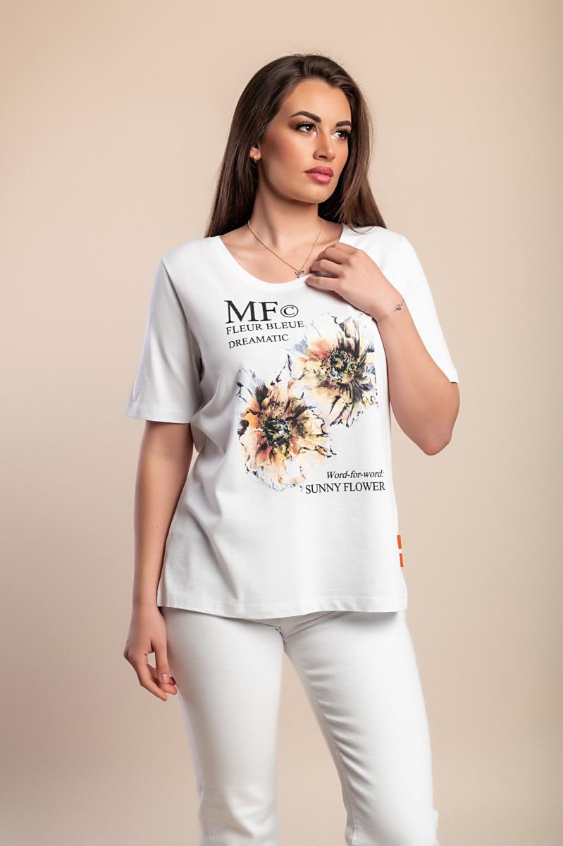 T-Shirt in großen Größen mit Print