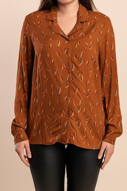 Printed blouse
