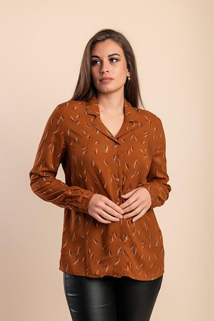 Printed blouse