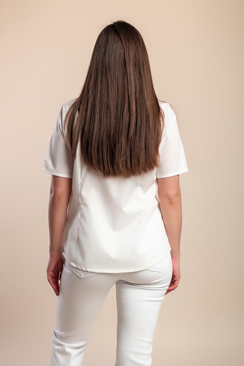 Koszula plus size z krótkim rękawem