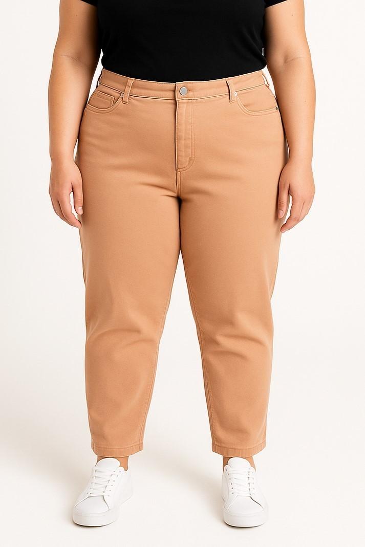 Plus size cotton pants