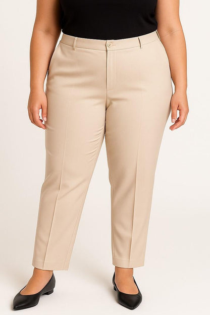Pantaloni eleganți, mărimi mari