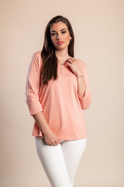 Blouse met 3/4-mouwen