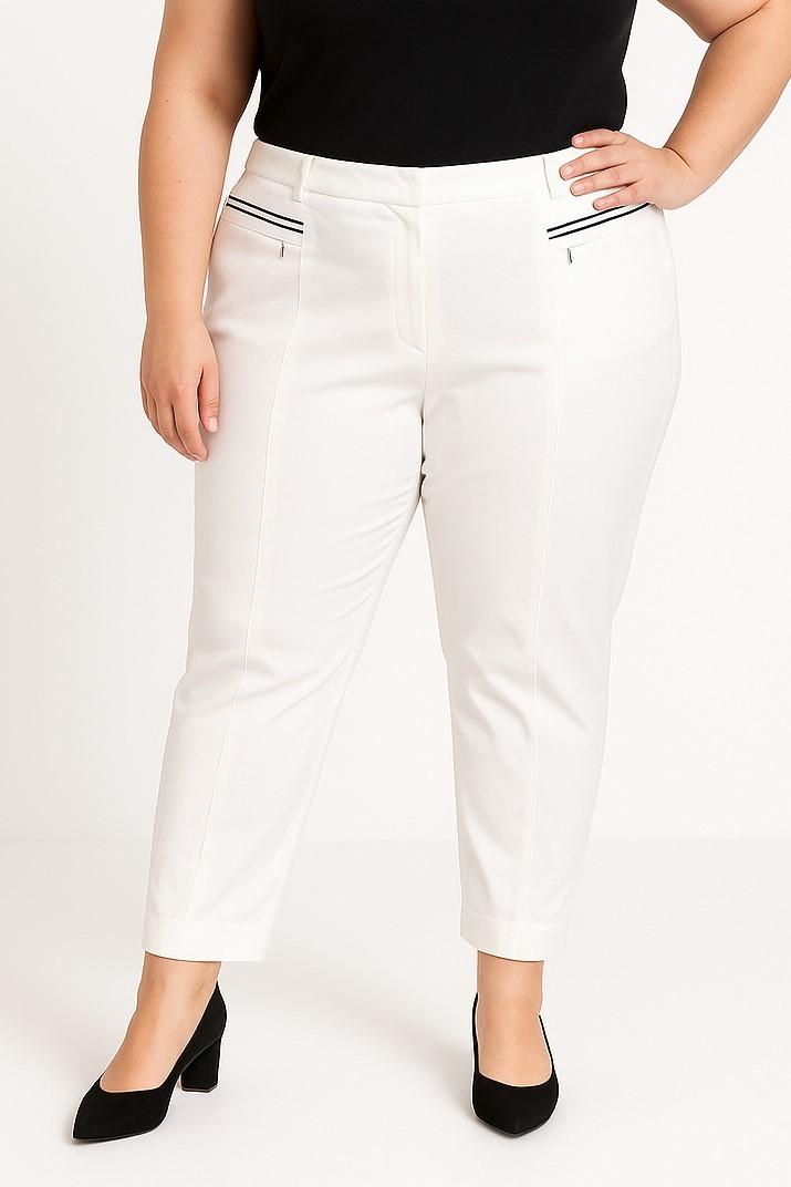Plus size elegant trousers