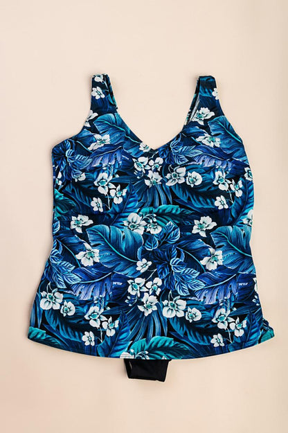 Costume da bagno stampato taglie forti