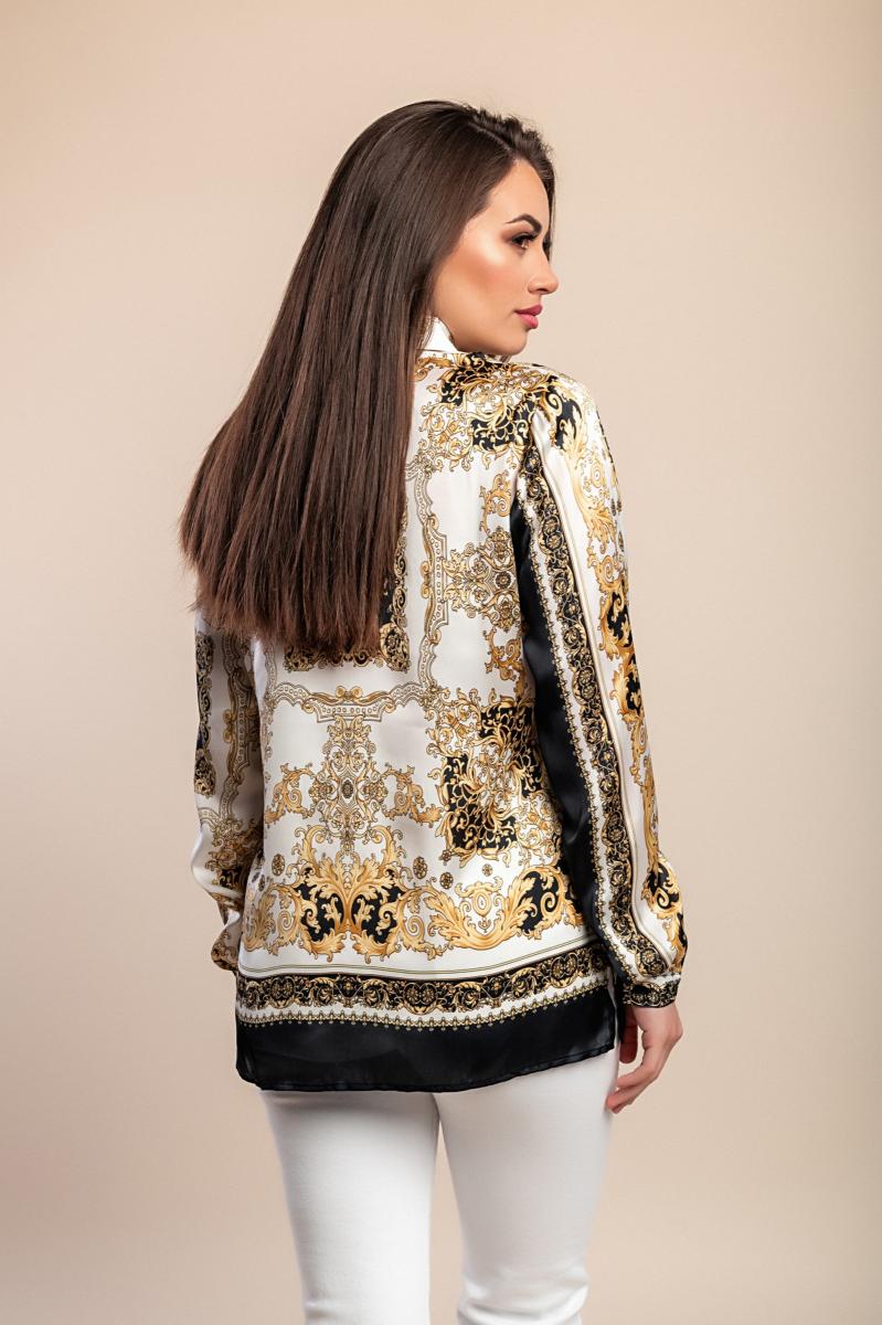 Bluse mit Print in großen Größen