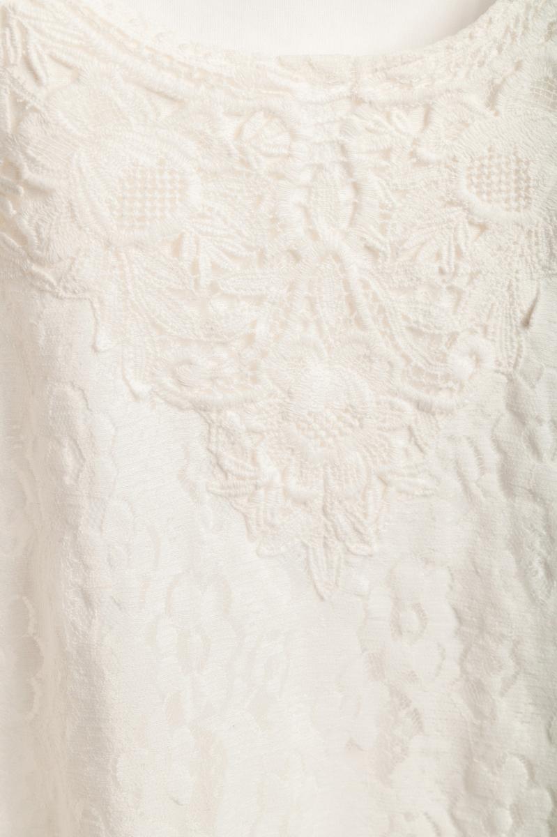 Top in pizzo taglie forti