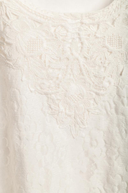 Top in pizzo taglie forti