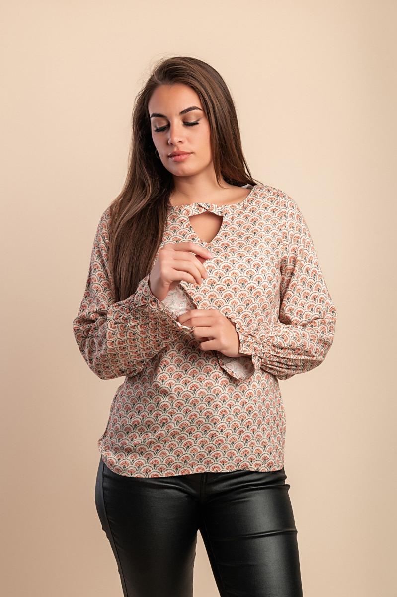 Blusa estampada