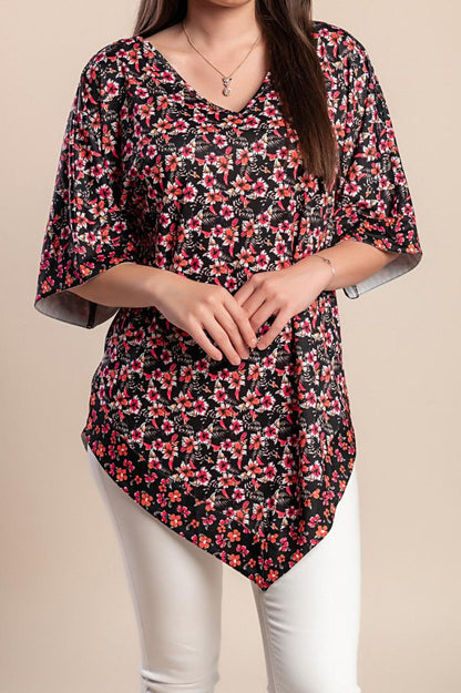 Bluse mit Print in großen Größen