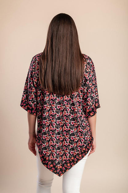 Bluse mit Print in großen Größen