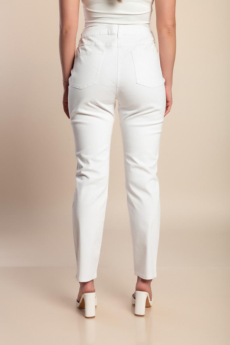 Bawełniane spodnie plus size