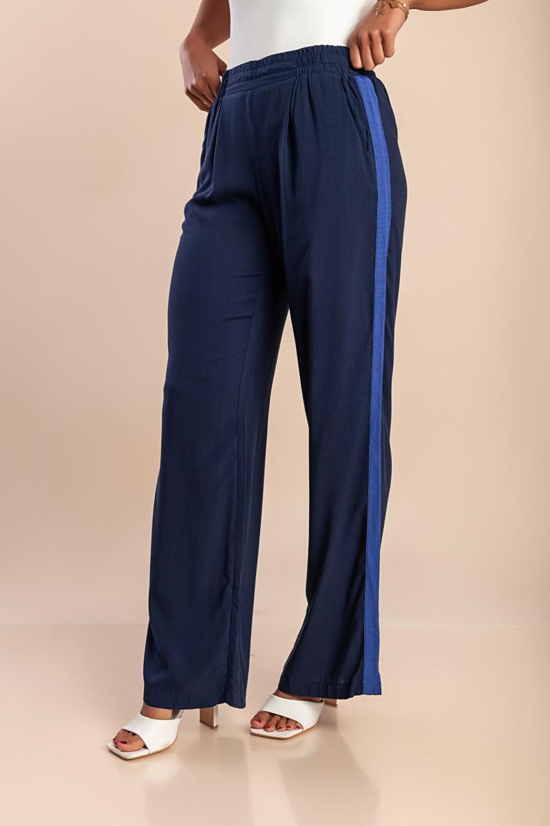 Spodnie z wiskozy plus size