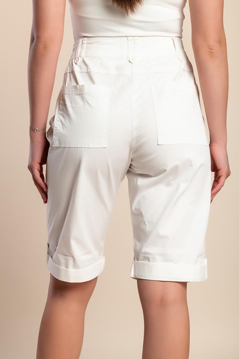 Bermudas de algodão plus size