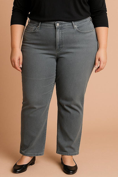 Plus size cotton pants