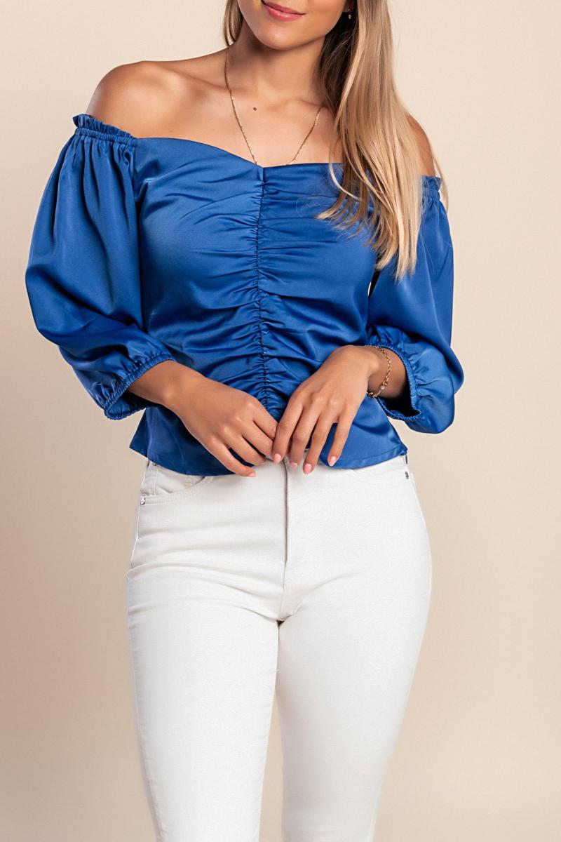 Blouse met 3/4-mouwen