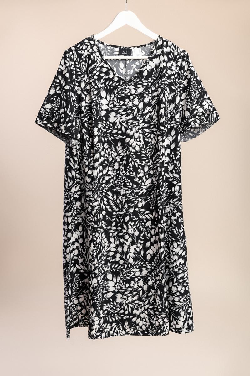 Vestito stampato taglie forti