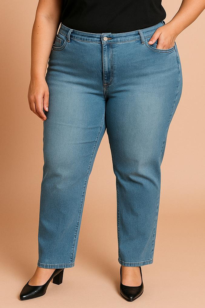 Jeansy plus size