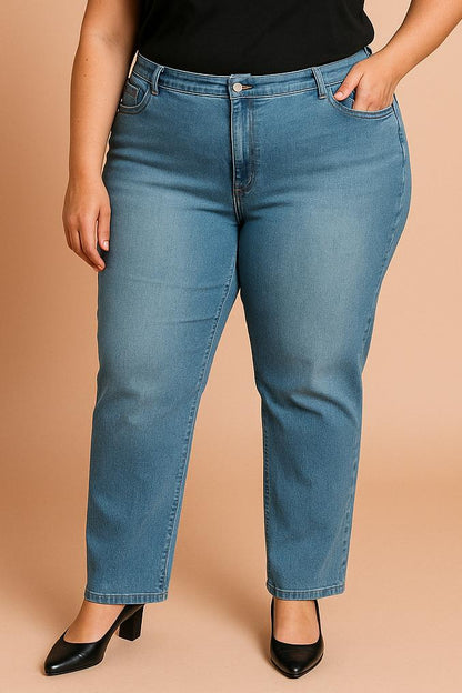 Jeansy plus size