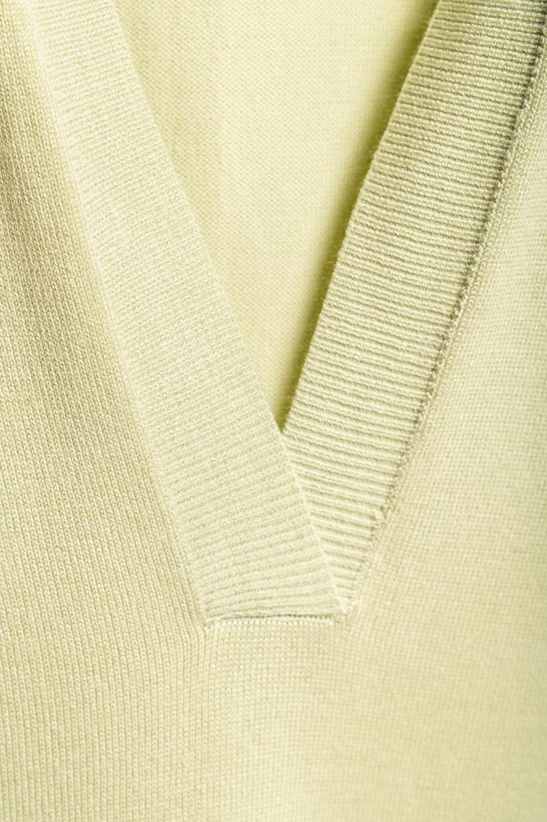Top smanicato in maglia taglie forti