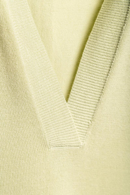 Top smanicato in maglia taglie forti