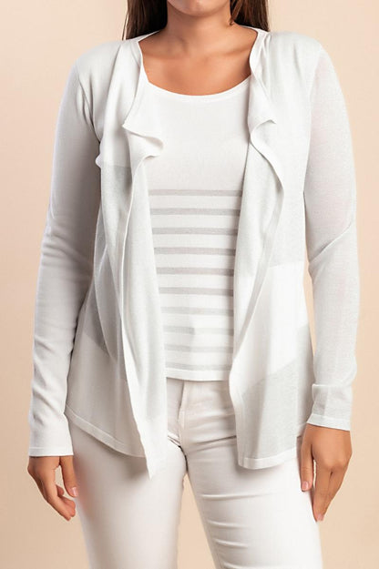 Top & cardigan 2in1