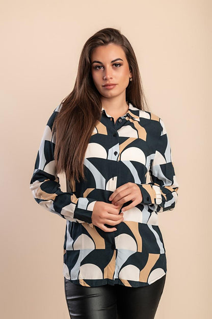 Printed blouse
