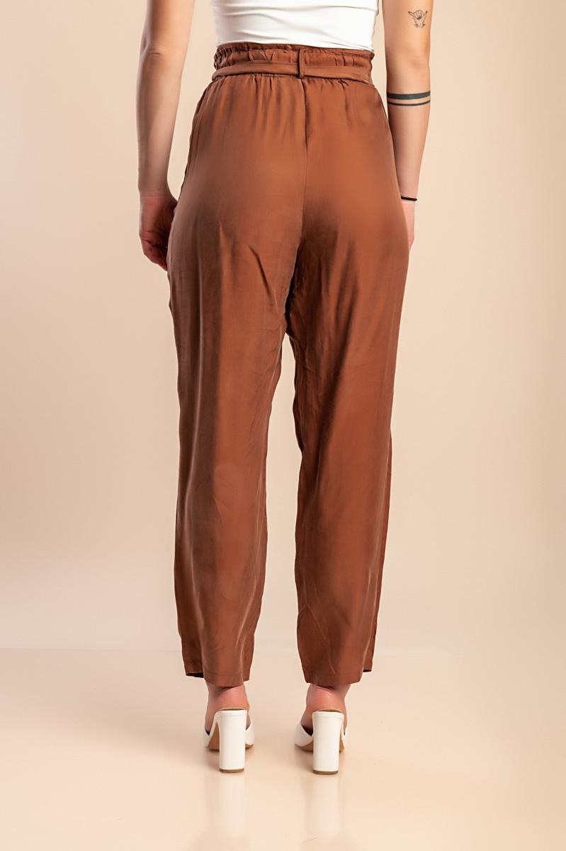 Crinkled Look Pants