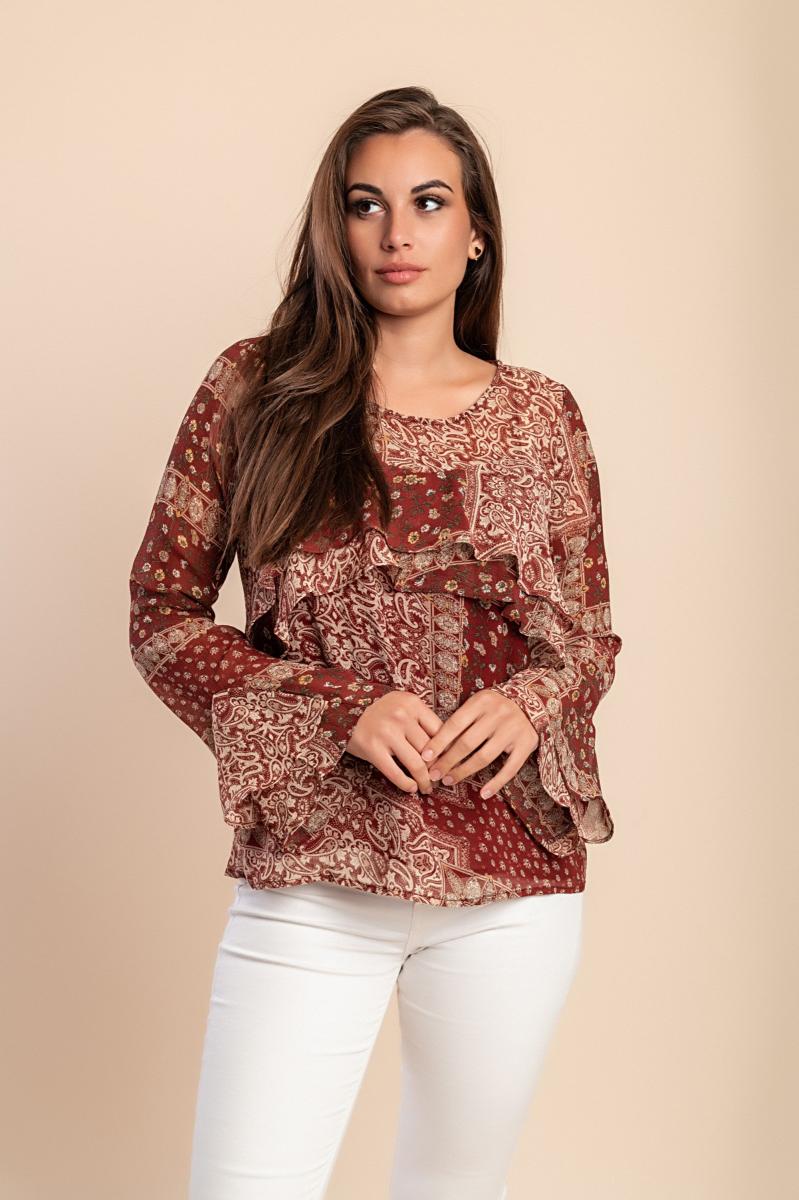 Printed blouse