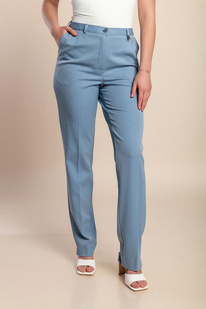 Calças compridas elegantes plus size