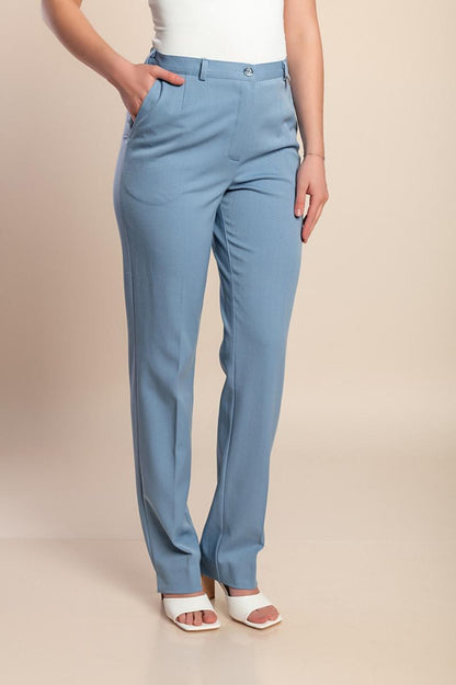 Calças compridas elegantes plus size
