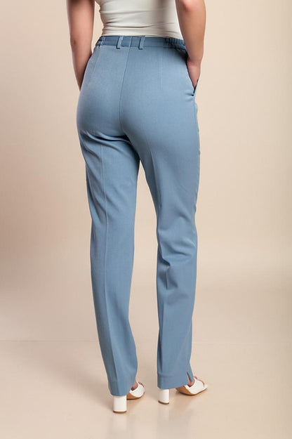 Calças compridas elegantes plus size