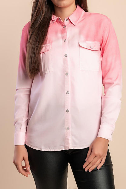 Shirt met drukknopen